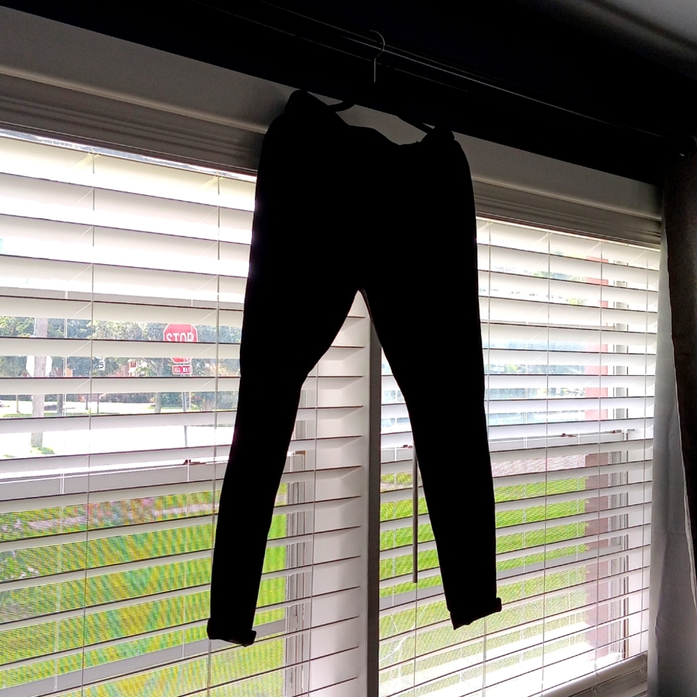 Black jeans, size 10s, mossimo denim curvy skinny